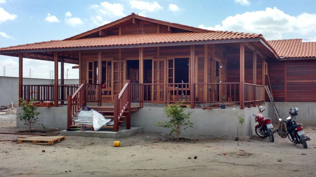 Casa de maçaranduba em São Paulo