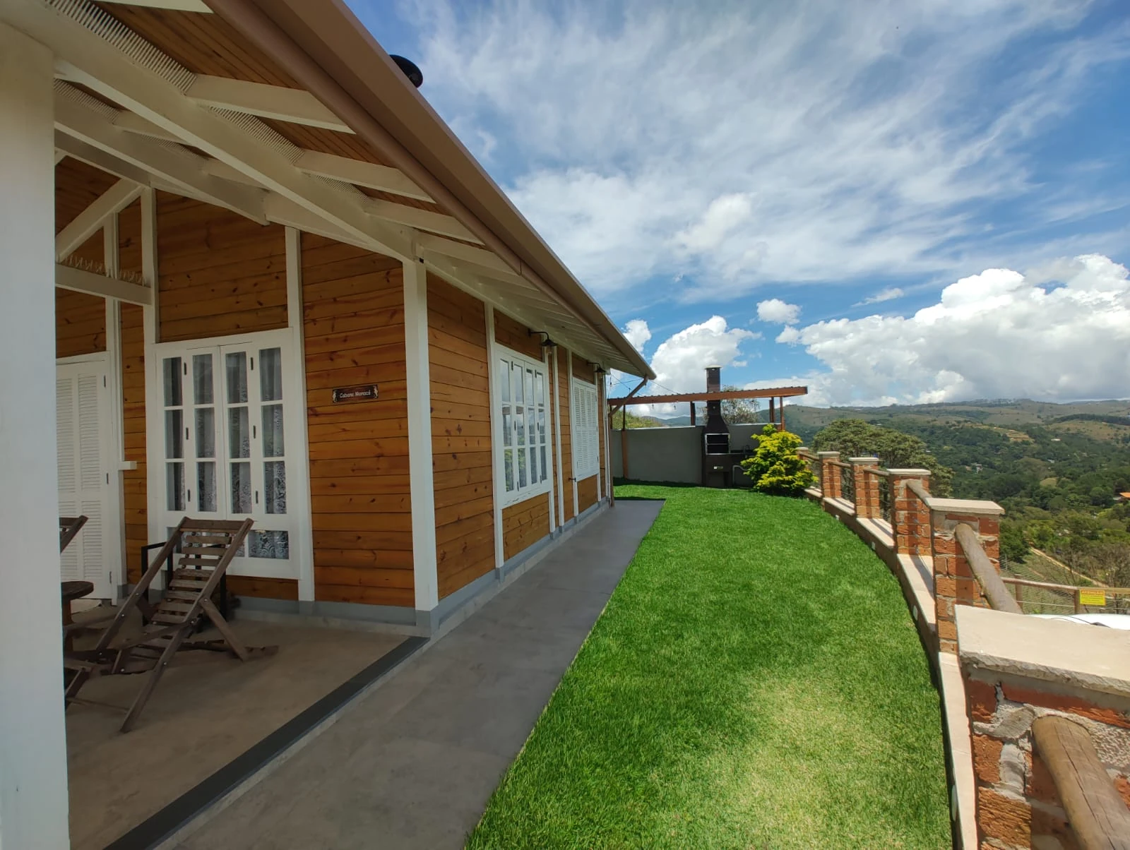Casa de madeira pré pronta