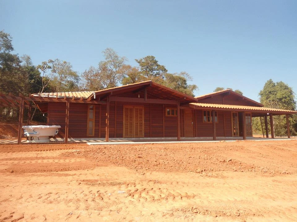 Construção de pré fabricada